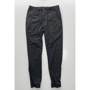 AZTECH Mountain Aspen Jogger Track Pant Mens 30x31 Black Casual Ski Snow Striped